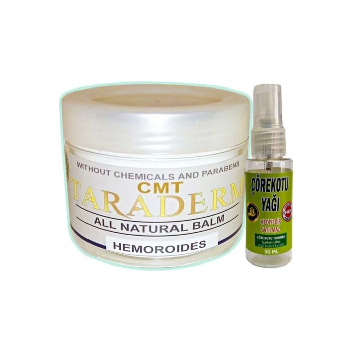 Taraderm Bakım Kremi 100 ml + Çörek Otu Yağı 30 ml