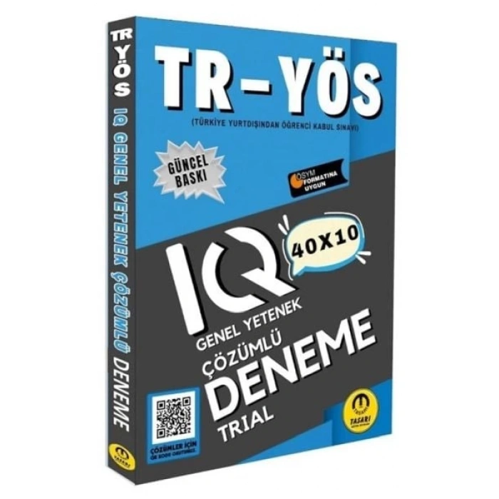 Tasarı 2025 TR YÖS IQ 40X10 Çözümlü Deneme