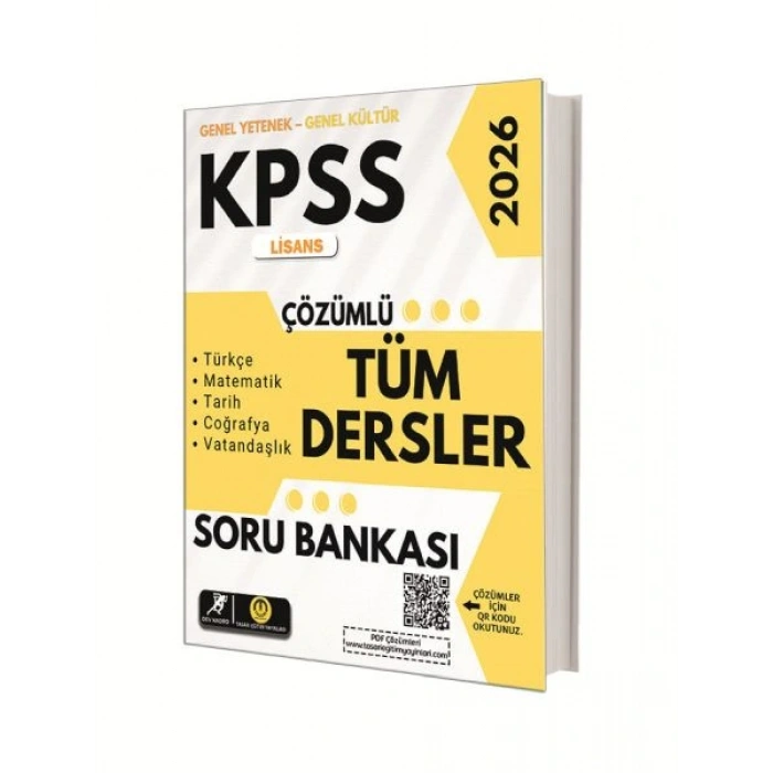 Tasarı Yayınları Kpss Lisans Tüm Dersler Çözümlü Soru Bankası
