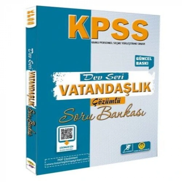 Tasarı Yayınları KPSS Vatandaşlık Dev Seri Soru Bankası