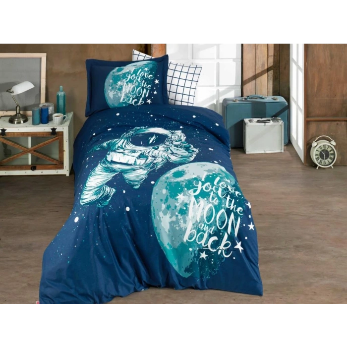 Tek Kişilik Poplin Nev Takımı Galaxy Royal