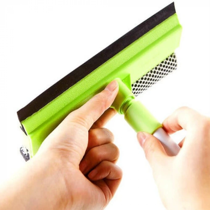 Teleskopik Çekçekli Cam Silme Aparatı Uzun