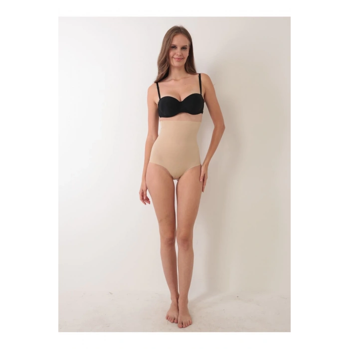 Ten Lazer Kesim Yüksek Bel Külot Korse