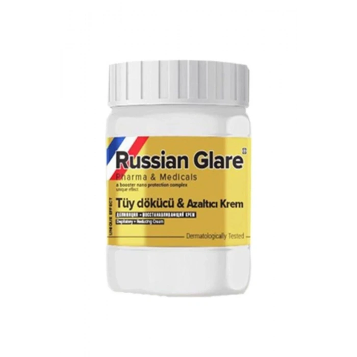 Three Brand 100 ml Arnavut Aklık Kremi 3 Ad + Russıan Glare Tüy Dökücü Azaltıcı Merhem 50 ml 3 Ad