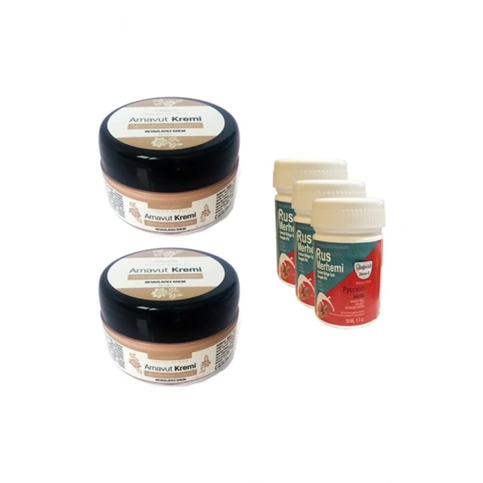 Three Brand Arnavut Kremi 2 Adet + Rus Merhemi 50 ml 3 Adet