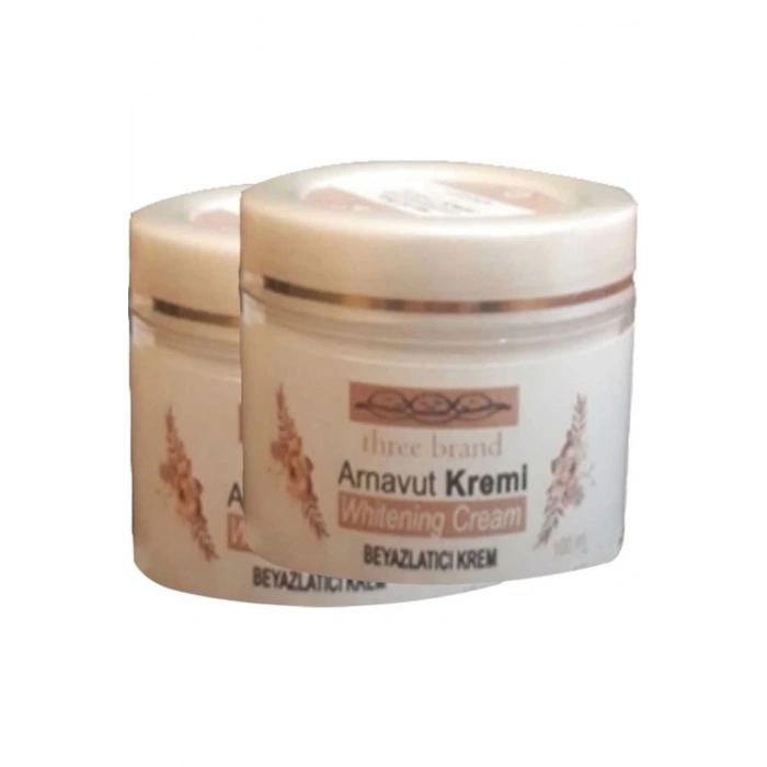 Three Brand Arnavut Kremi 2li Adet Whitens Cream Tüm Bölge Aklık Kremi 100 ml