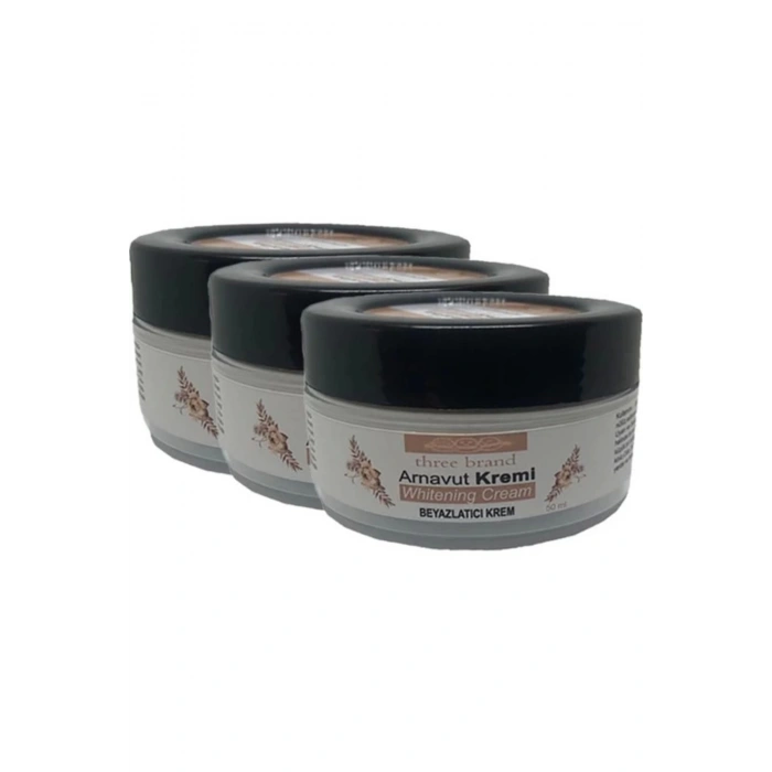 Three Brand Arnavutkremi Whitens Cream 3lü Adet Tümbölge Aklık Kremi 50 ml HAZN926000400