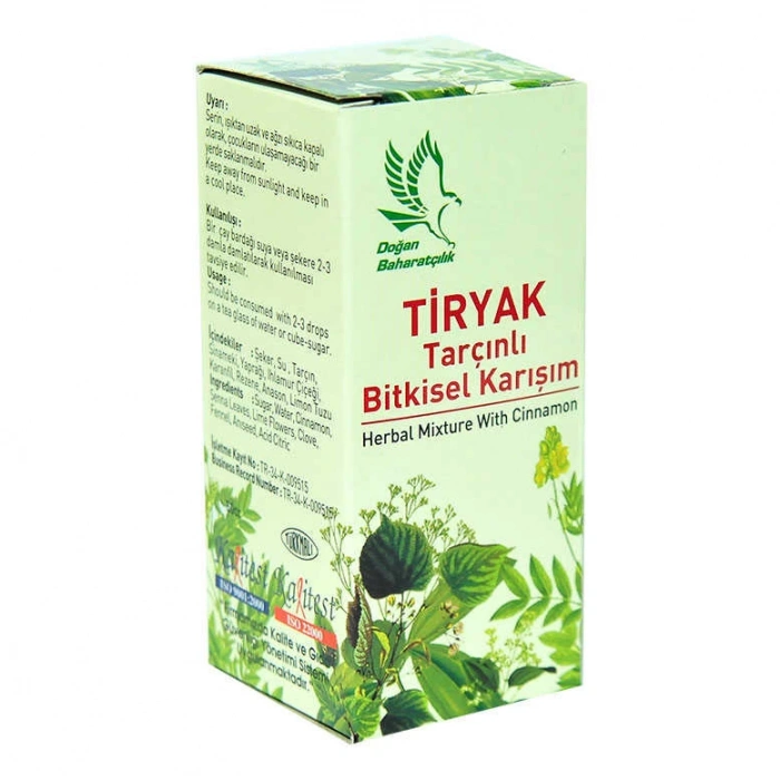 Tiryak Tarçınlı sel Karışım 50 cc