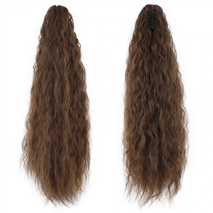 Tokalı Kabarık Dalgalı At Kuyruğu / Kumral