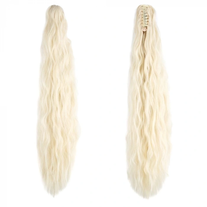 Tokalı Kabarık Dalgalı At Kuyruğu / Platin