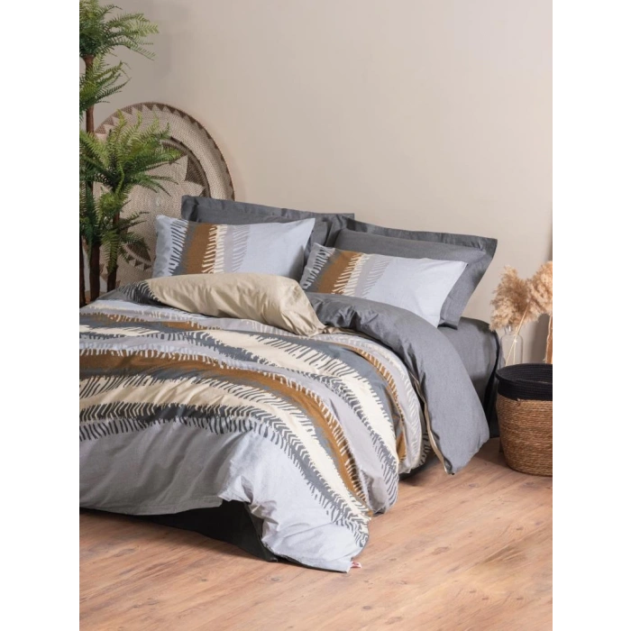 Toprak Çift Kişilik Nev Takımı Asel Antrasit