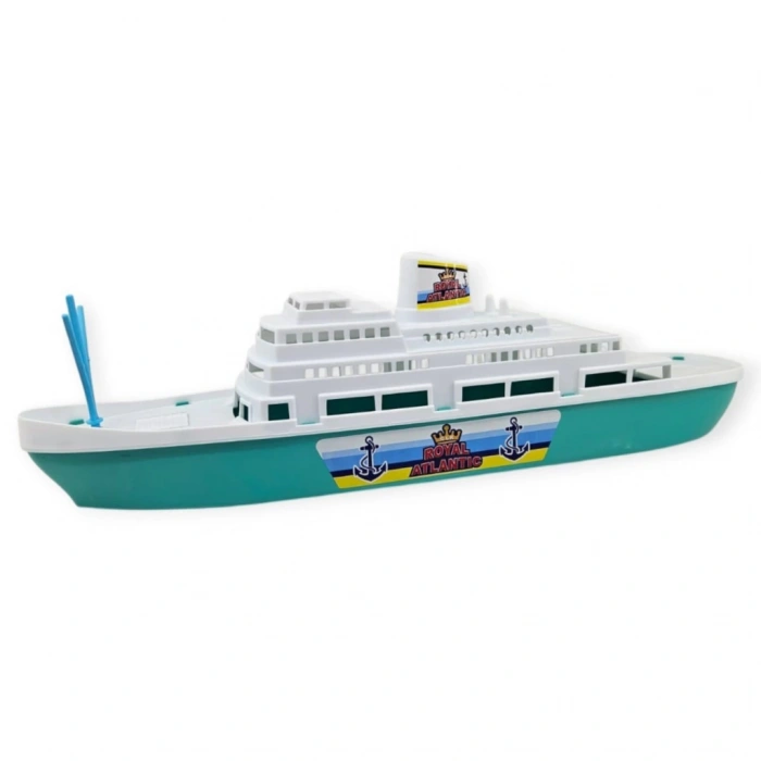 Transatlantik Yolcu Gemisi 45 cm - Turkuaz