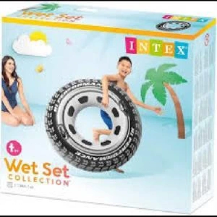 Tutunmalı Deniz Simiti Araba Lastiği Desenli 114cm