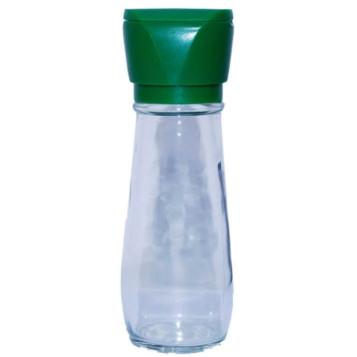 Tuz Karabiber Değirmeni Yeşil + Himalaya Çakıl Tuz Beyaz 250 Gr