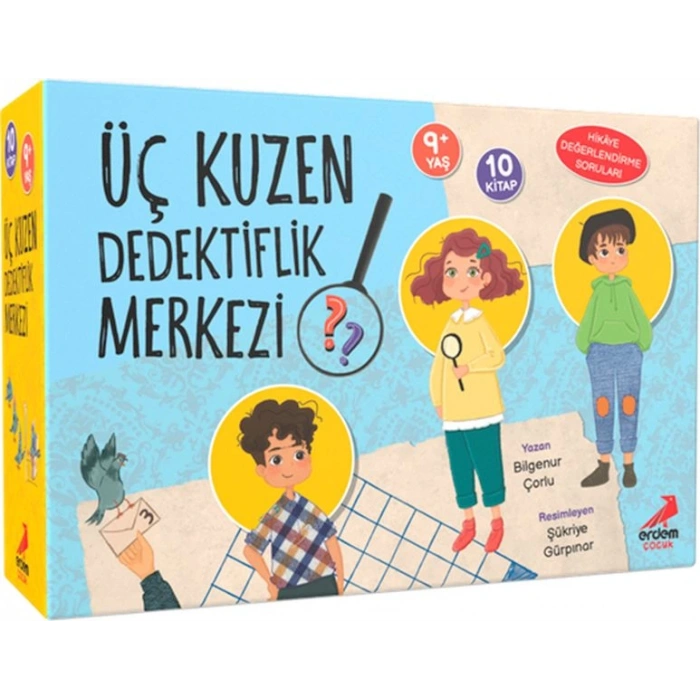 Üç Kuzen Dedektiflik Merkezi 10  Set