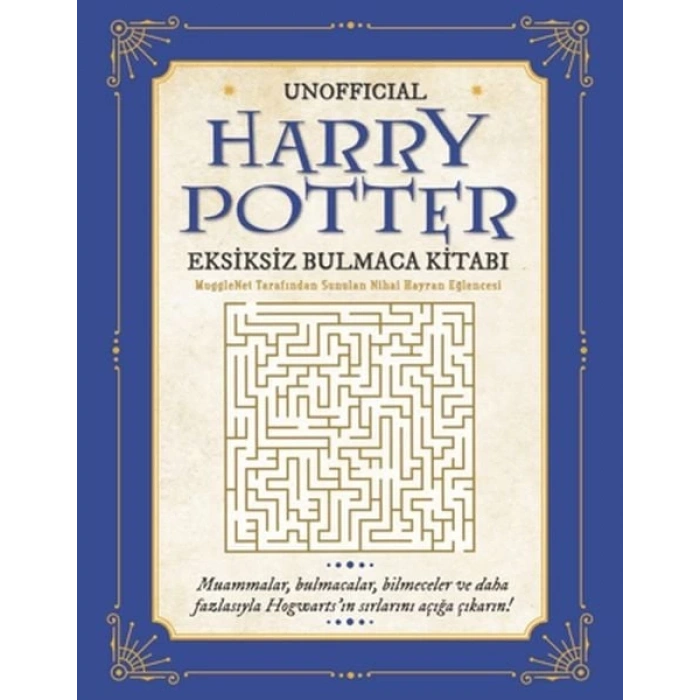 Unoffil Harry Potter Eksiksiz Bulmaca Kitabı