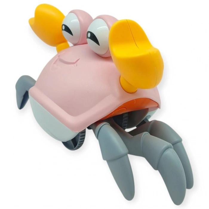 Uzaktan Kumandalı Sevimli Yengeç Emekleme Yardımcısı - Pembe