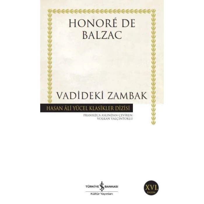 Vadideki Zambak - Hasan Ali Yücel Klasikleri