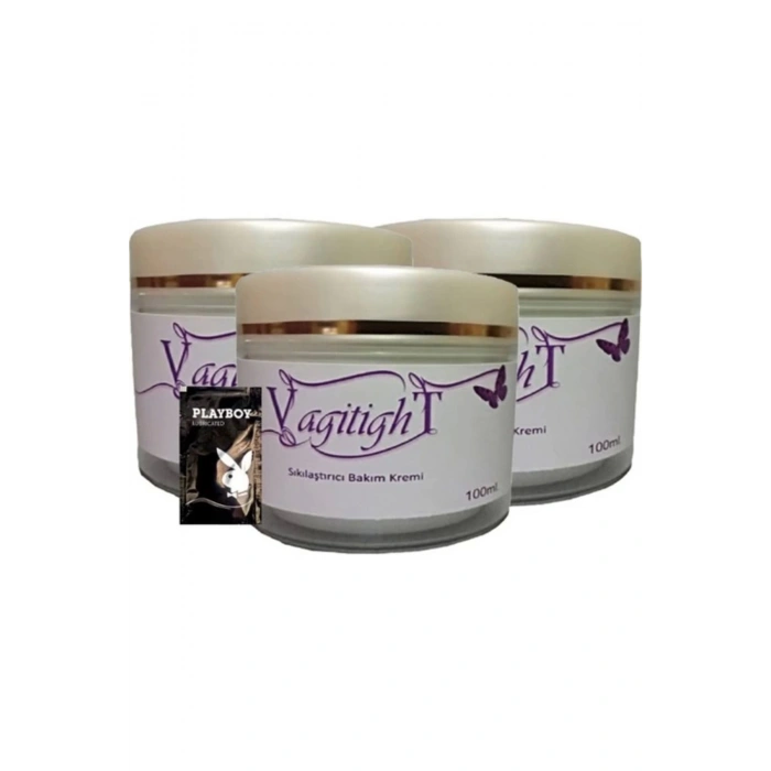 Vagipress  100 ml 3lü Birden Kadınlara Özel Bölge Pres Kremi + 1 Hediye Jel