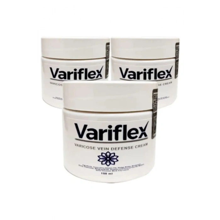 Varicose Vein Defense Cream 150 ml x 3 Bacaklar için Bakım Kremi
