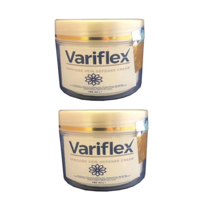 Variflex Varicose Vein Defense Bacak Var.isleri Için Masaj Bakım Kremi 100 ml 2 Adet