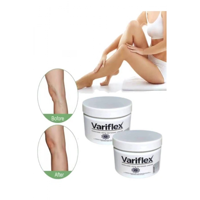 Variflex Varicose Vein Defense Bacak Var.isleri Için Masaj Bakım Kremi 150 ml 2 Adet