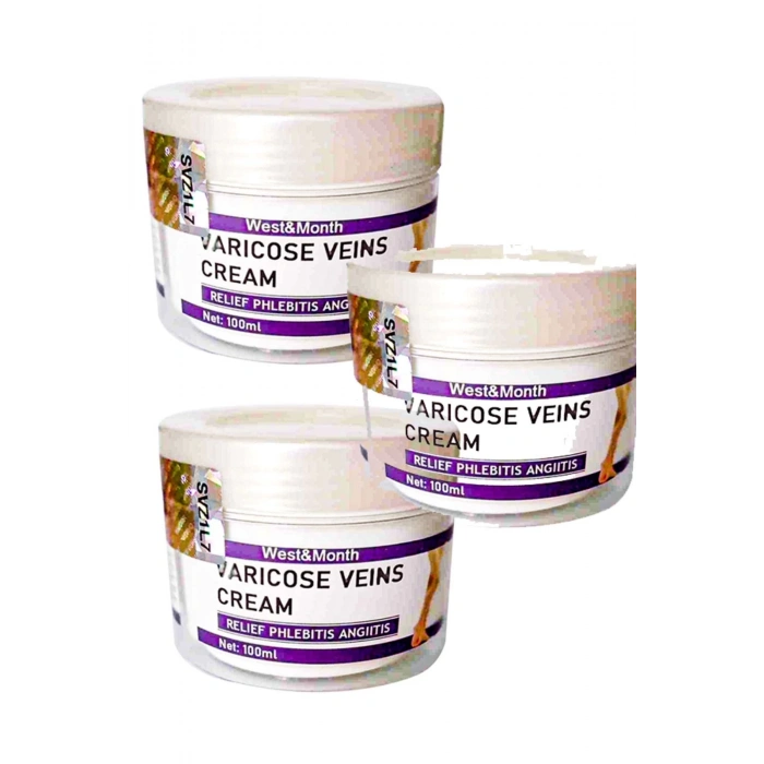 Varix Varicose Veins West&Month Leg Bakım Kremi 100 ml X 3 adet
