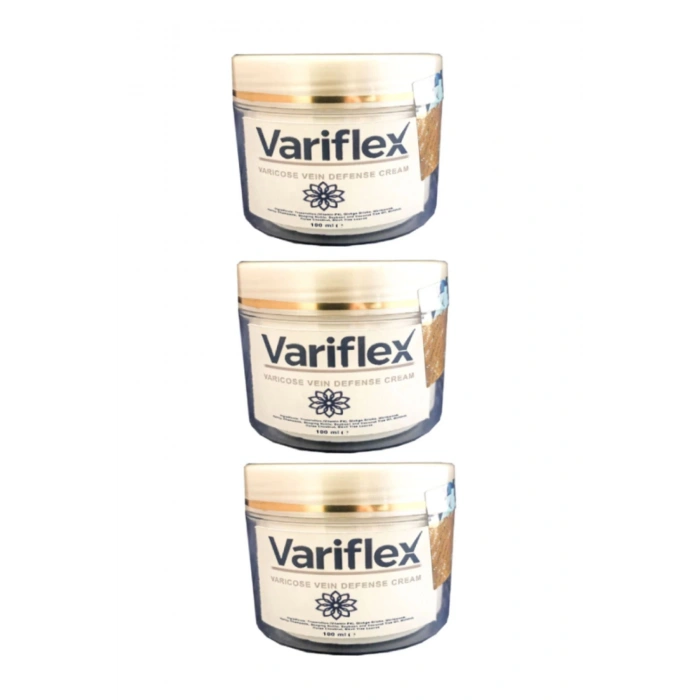 Varix Variflex Leg Bacak ve Vars Bakımı Kremi 100 ml X 3 adet