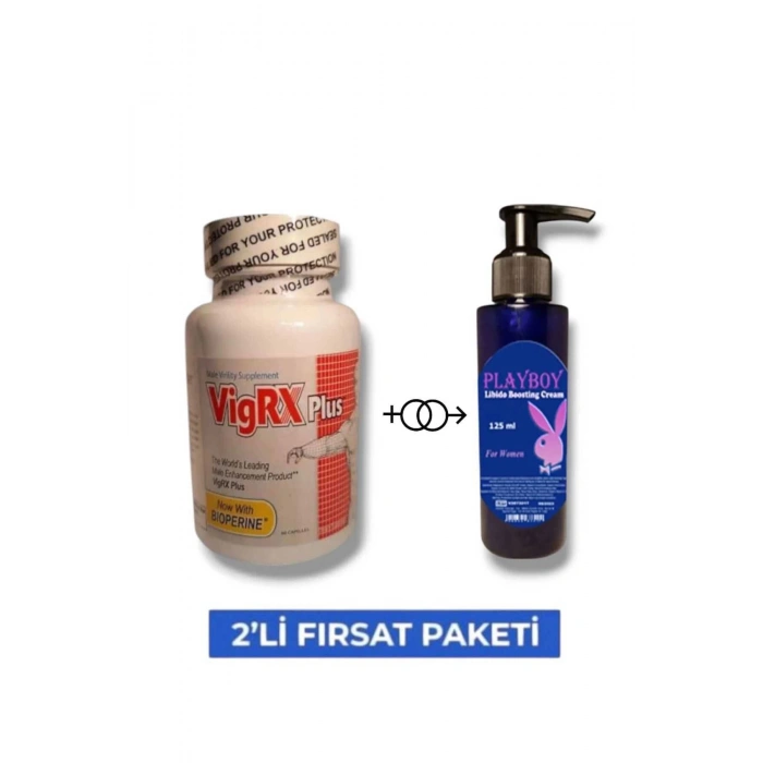 Vigrx Erkek Performansı Arttıran 60lı Takviye Mucizevi Li.bido Arttırıcı Krem 125 ml