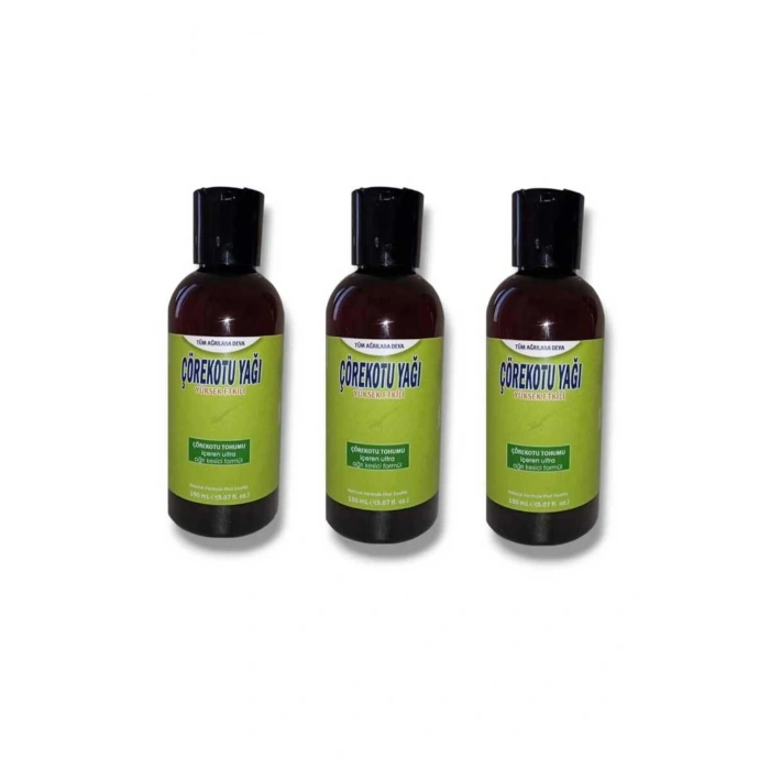 Vücut Ağrıları İçin Yüksek Etkili Çörek Otu Yağı 150 ML - 3 Adet