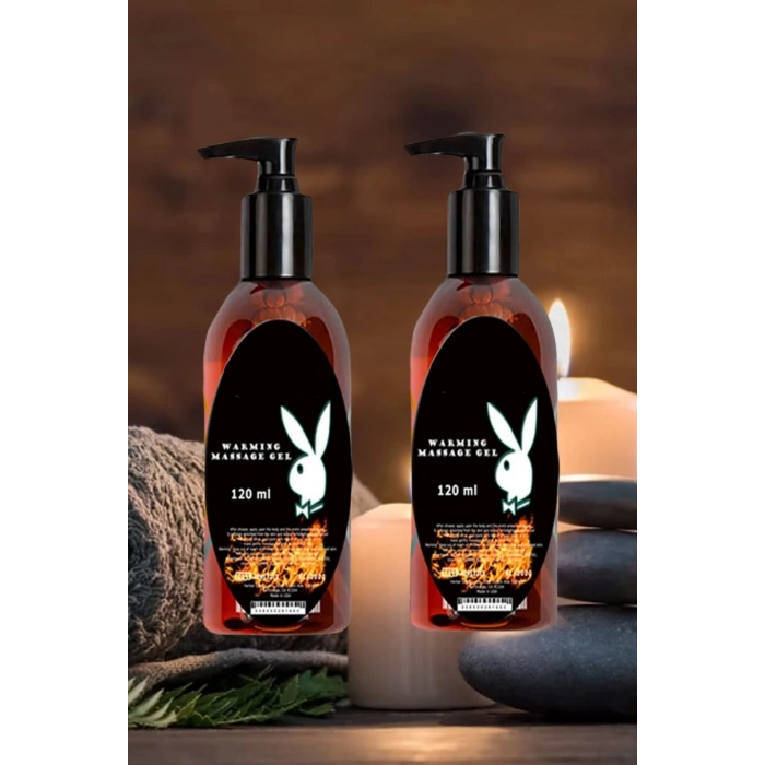 Warming Massage Gel 2 Adet 120 ml Isıtıcılı, Rahatlatıcı, Kaydırıcı Tüm Vücut Masaj Jeli