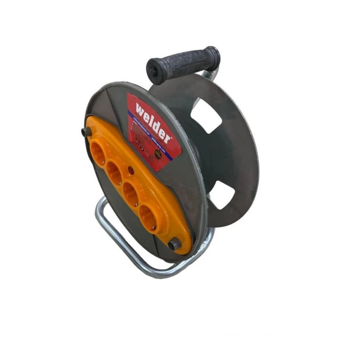 Welder Seyyar Boş Makara 4 Prizli