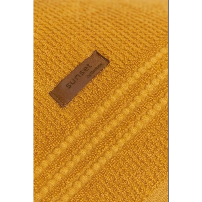 Welness Sunset Sarı Havlu Seti