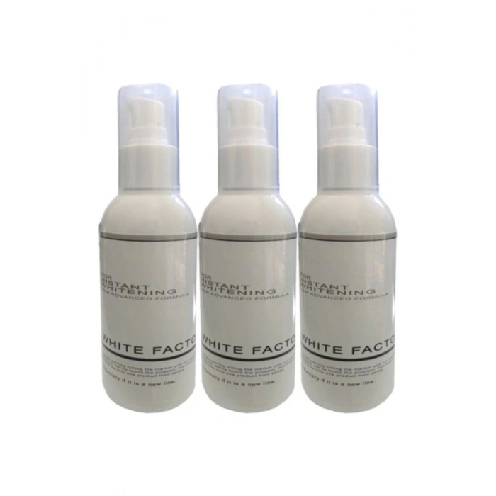 White Factor 3 Adet White Factor For Instant Whitening Beyazlatıcı Açıcı / 3X120 ml Krem VPMYN103