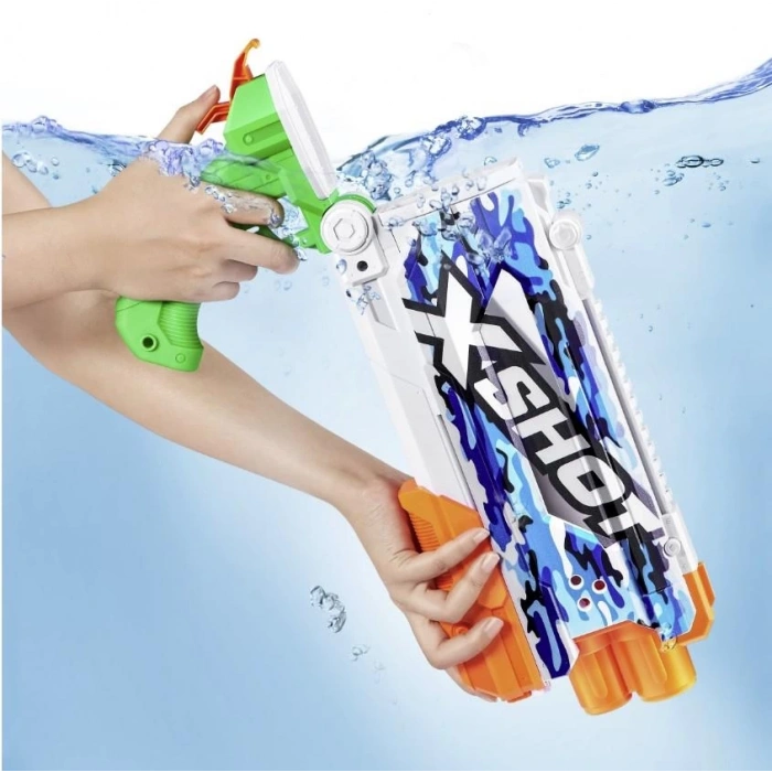 X-SHOT Su Tabancası - Hızlı Doldurma Fonksiyonlu - Mavi