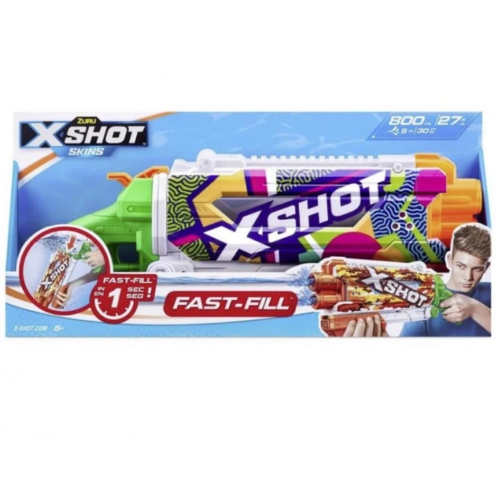 X-SHOT Su Tabancası - Hızlı Doldurma Fonksiyonlu - Ripple