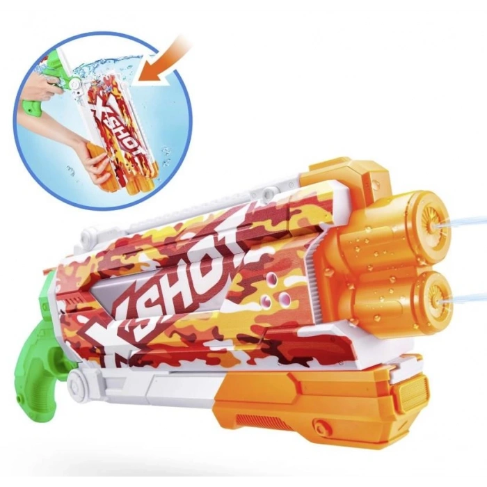 X-SHOT Su Tabancası - Hızlı Doldurma Fonksiyonlu - Tcu