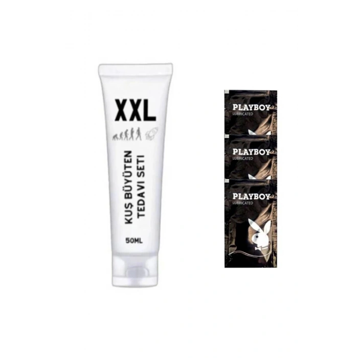 XXL Size Kuş Erkekler için Şekillendirici Bakım Kremi 50ml 1 ad + 3 JELLE