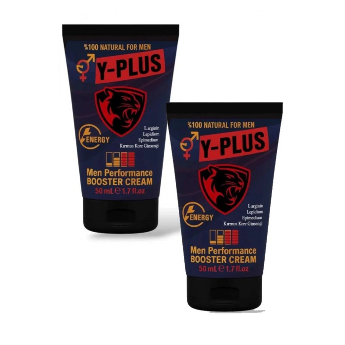 Y-plus Men Ginsengli Booster Red Korea Erk.eklere Ser.tleşt.irici Kremi 50 ml 2 Adet