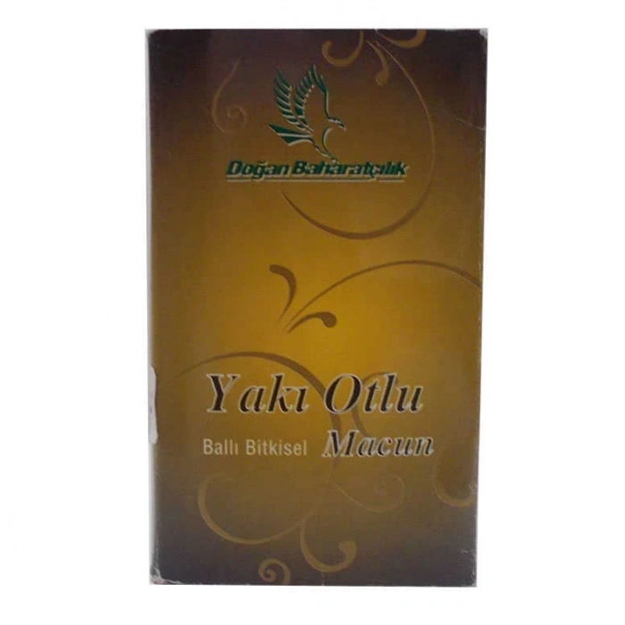 Yakı Otlu Ballı sel Karışım Cam Kavanoz 450 Gr