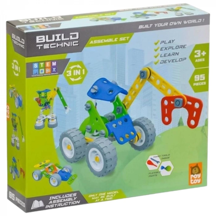 YAP BOZ ARAÇLAR 3 İN 1 95 PARÇA