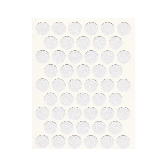 Yapışkanlı Vida Tapası (Beyaz) 10 mm