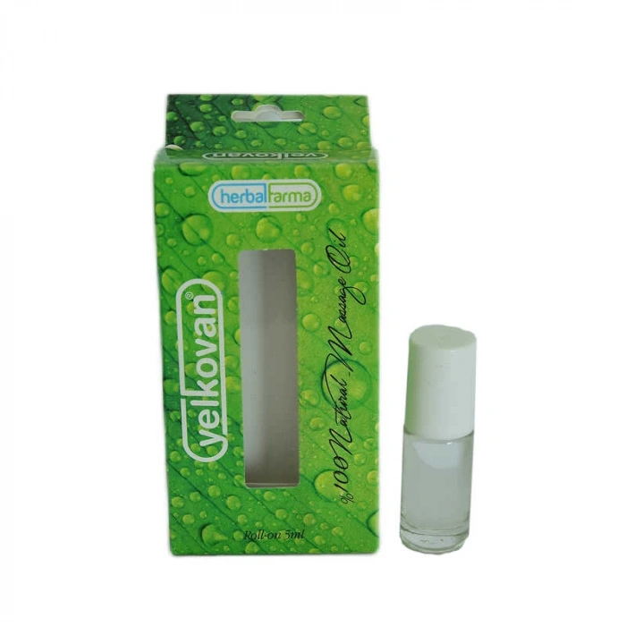Yelkovan  Masaj Yağı Roll On Yüzde 100 Natural Nane Yağı 5 ML