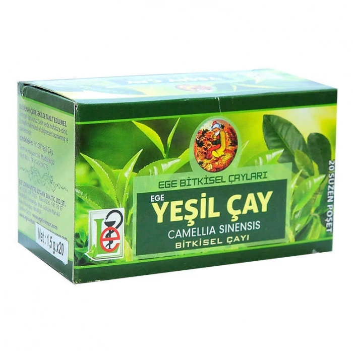 Yeşil Çay  Çayı 20 Süzen Poşet
