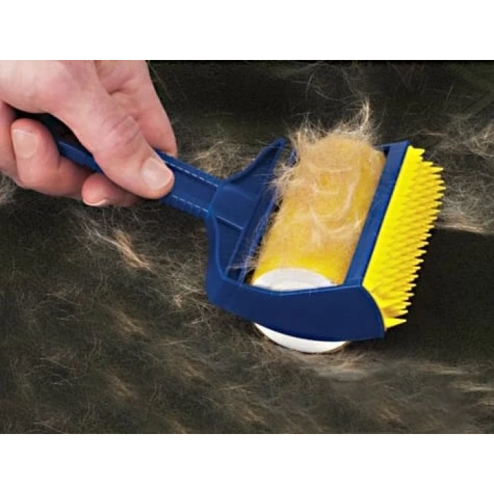 Yıkanabilir Tüy ve Toz Temizleyici Rulo Tüy Fırçası Aleti