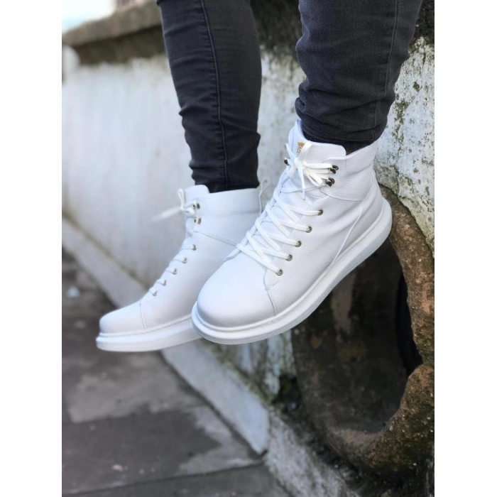Yüksek Taban Ayakkabı  Beyaz