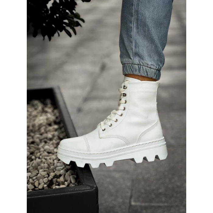 Yüksek Taban Ayakkabı  Beyaz