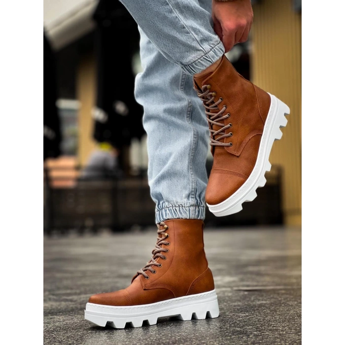 Yüksek Taban Ayakkabı  Taba