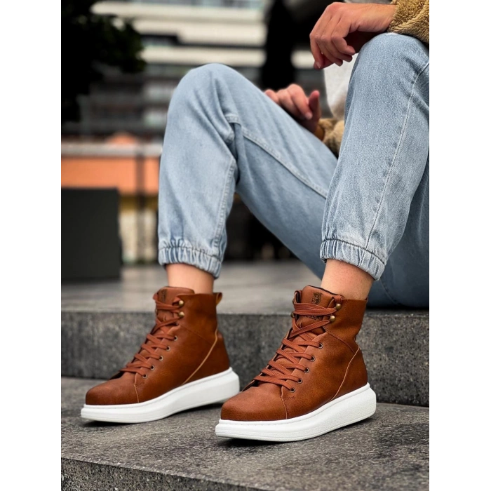 Yüksek Taban Ayakkabı  Taba