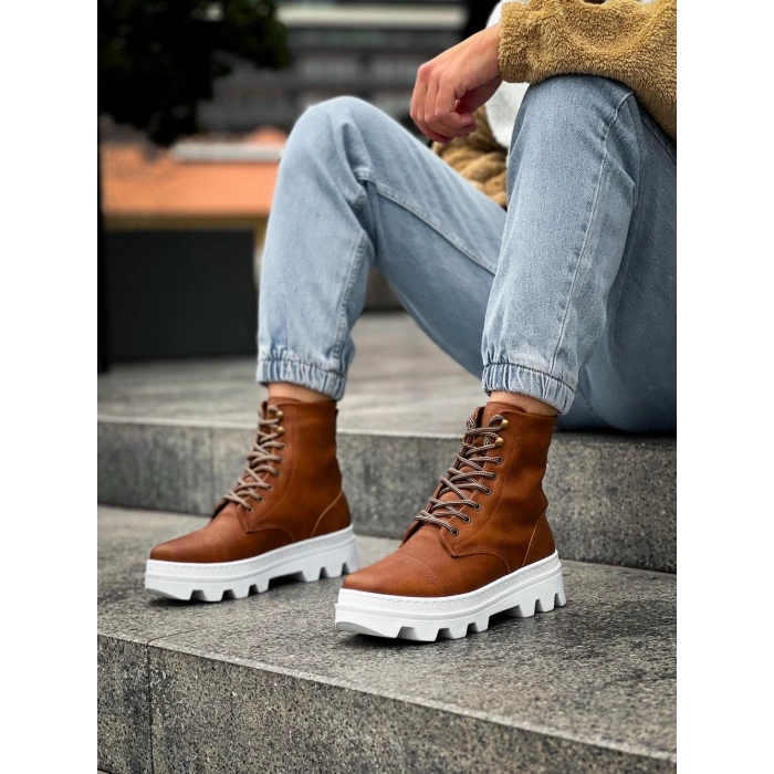 Yüksek Taban Ayakkabı  Taba